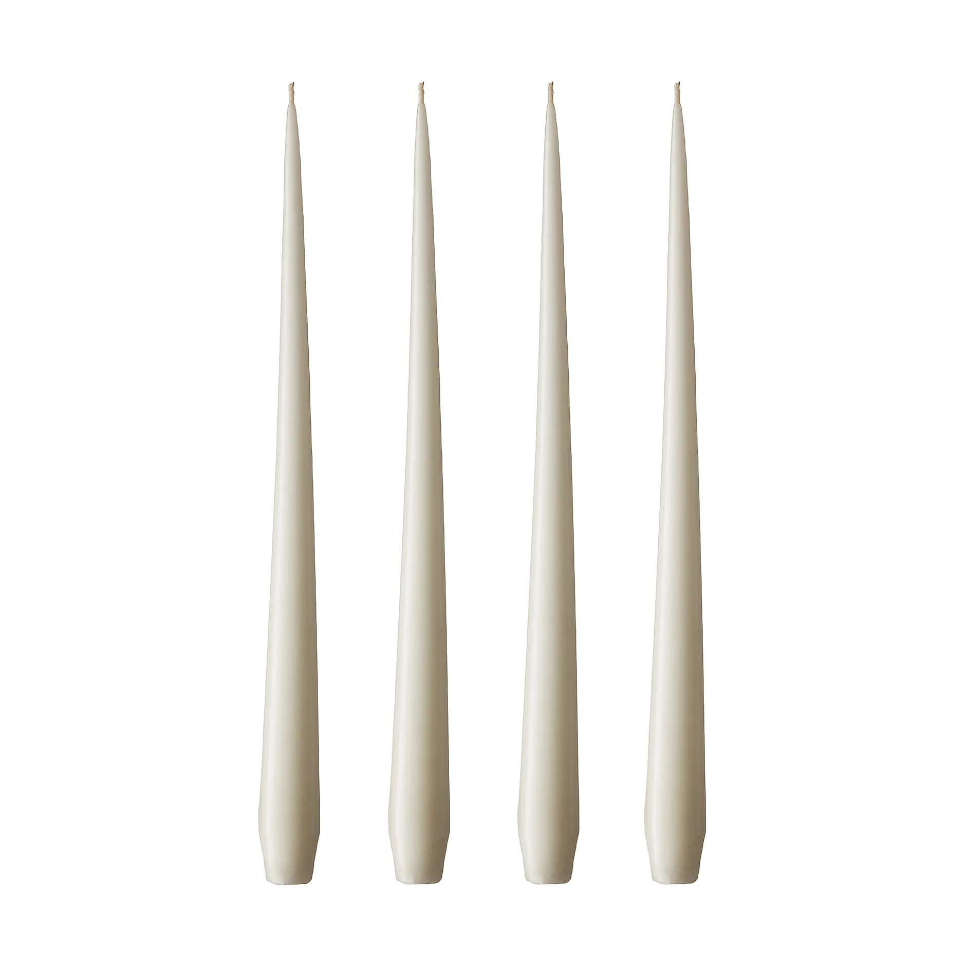 Bougie ester & erik Lot de 4 mat, ivory, 42 cm ester & erik