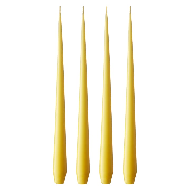 Bougie ester & erik Lot de 4 mat - Lemon drop 15, 32 cm - Ester & erik