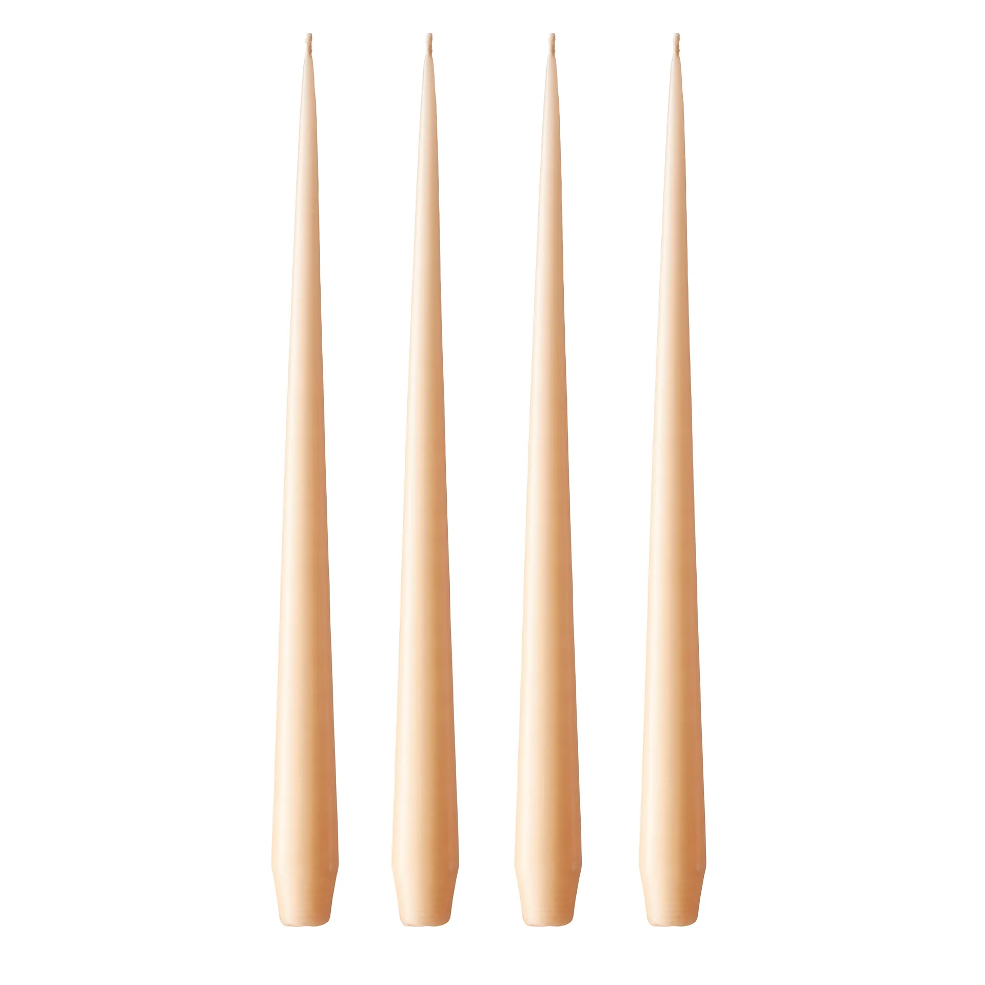 Bougie ester & erik Lot de 4 mat, Melon sorbet 19, 42 cm ester & erik