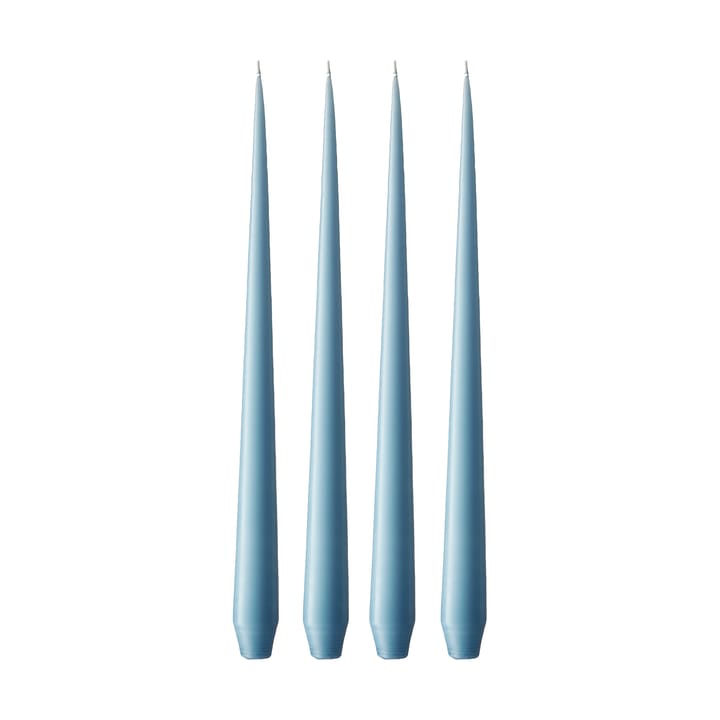 Bougie ester & erik Lot de 4 mat - Moon blue 37, 42 cm - Ester & erik