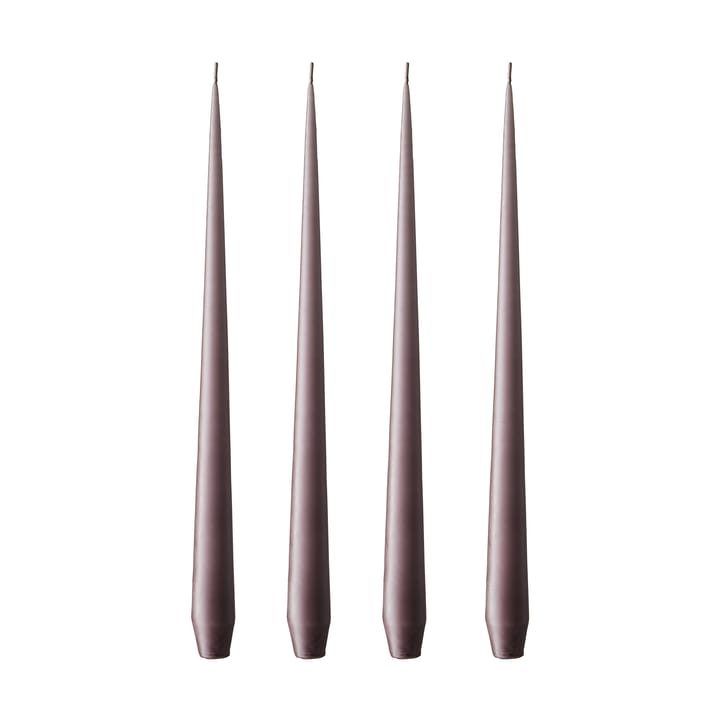 Bougie ester & erik Lot de 4 mat - muted mauve, 32 cm - Ester & erik