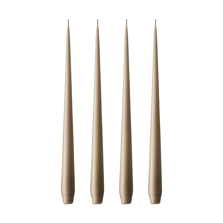 Bougie ester & erik Lot de 4 mat - nougat note, 32 cm - Ester & erik
