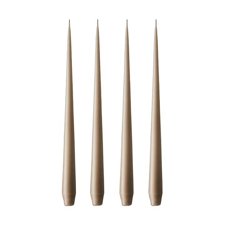 Bougie ester & erik Lot de 4 mat - nougat note, 42 cm - Ester & erik