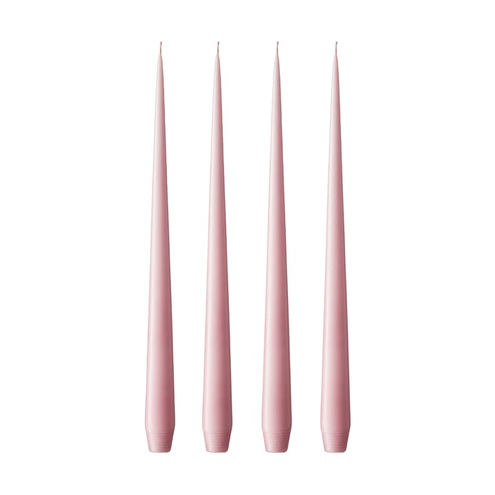 Bougie ester & erik Lot de 4 mat - old rose, 42 cm - Ester & erik