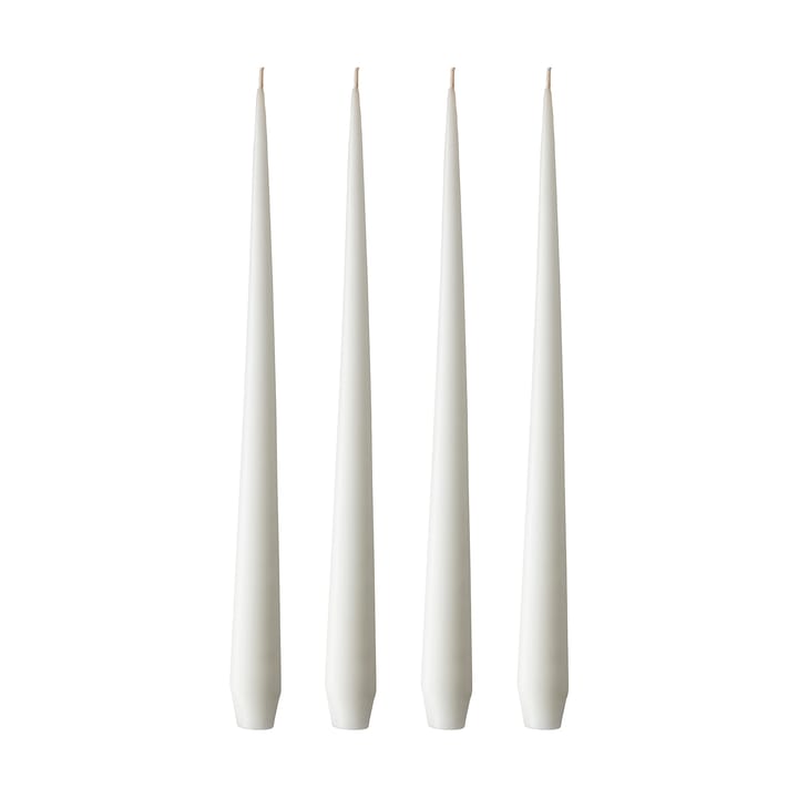 Bougie ester & erik Lot de 4 mat - pure white, 42 cm - Ester & erik