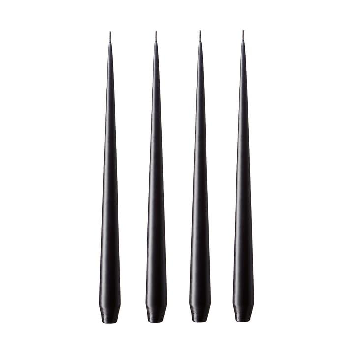 Bougie ester & erik Lot de 4 mat - raw black, 42 cm - Ester & erik
