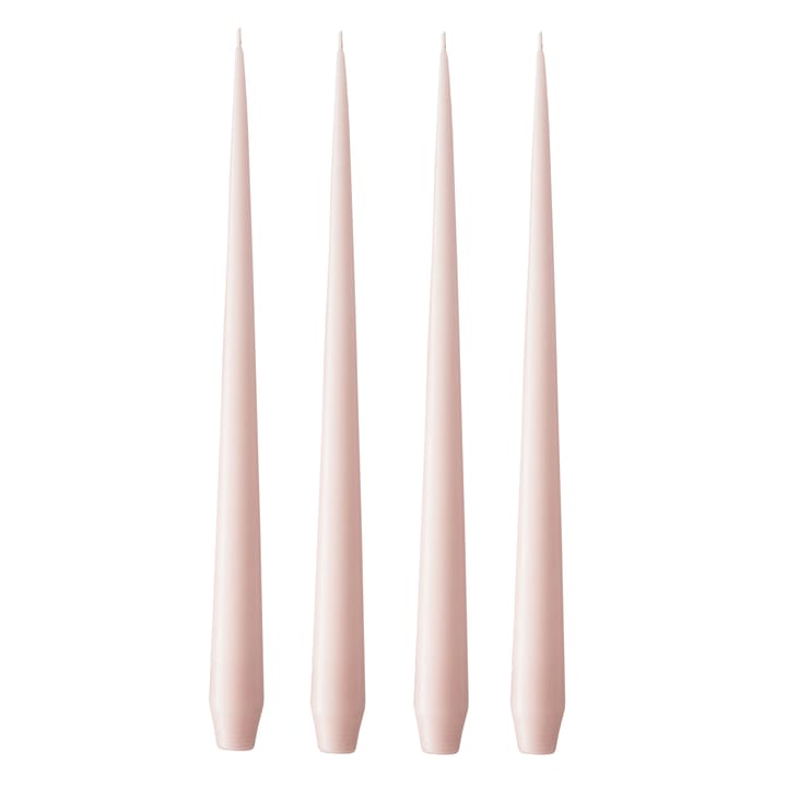 Bougie ester & erik Lot de 4 mat - Rosewater 51, 32 cm - Ester & erik