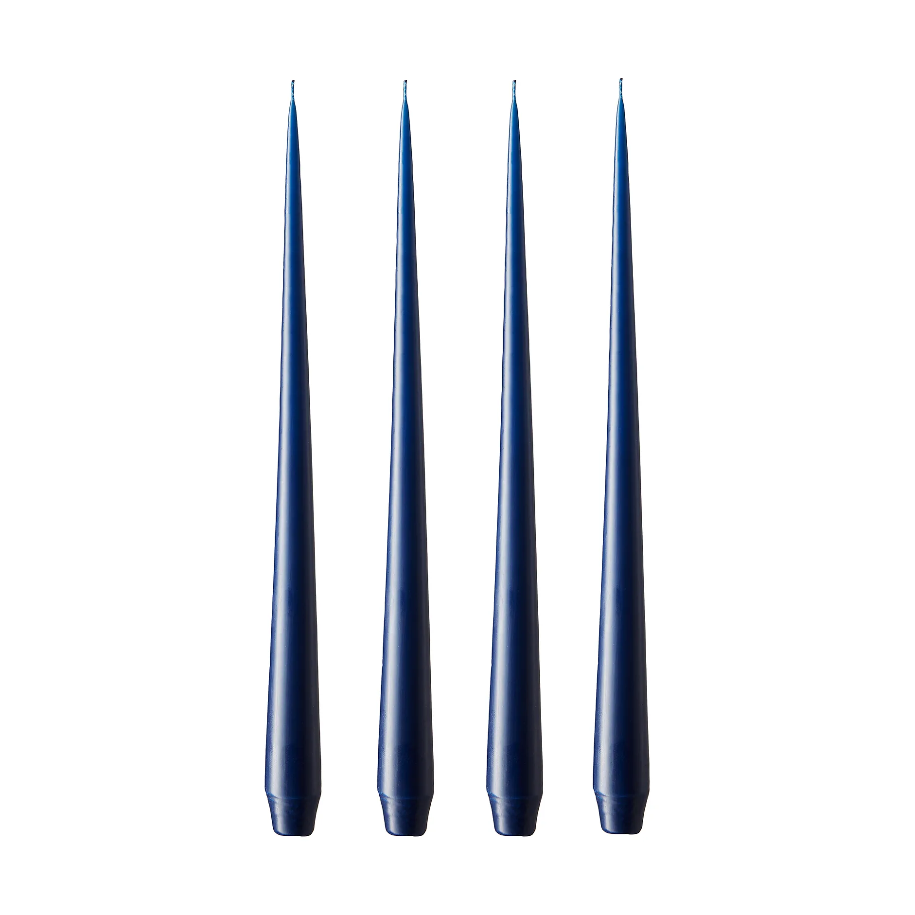 Bougie ester & erik Lot de 4 mat, royal navy, 42 cm ester & erik
