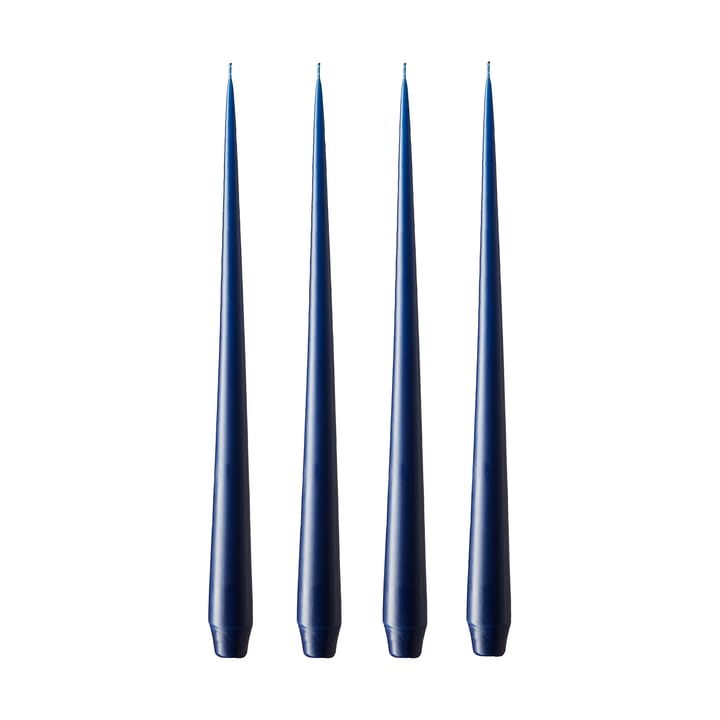 Bougie ester & erik Lot de 4 mat - royal navy, 42 cm - Ester & erik