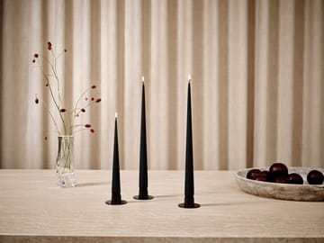 Bougie ester & erik Lot de 4 mat - Velvet matt black 95, 42 cm - ester & erik