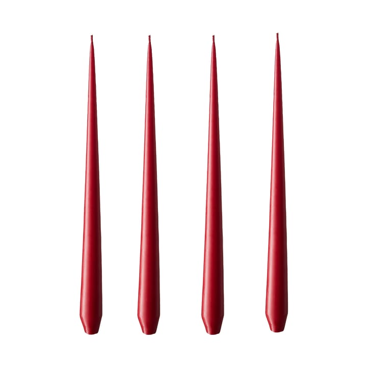 Bougie ester & erik Lot de 4 mat - winter berry, 32 cm - Ester & erik
