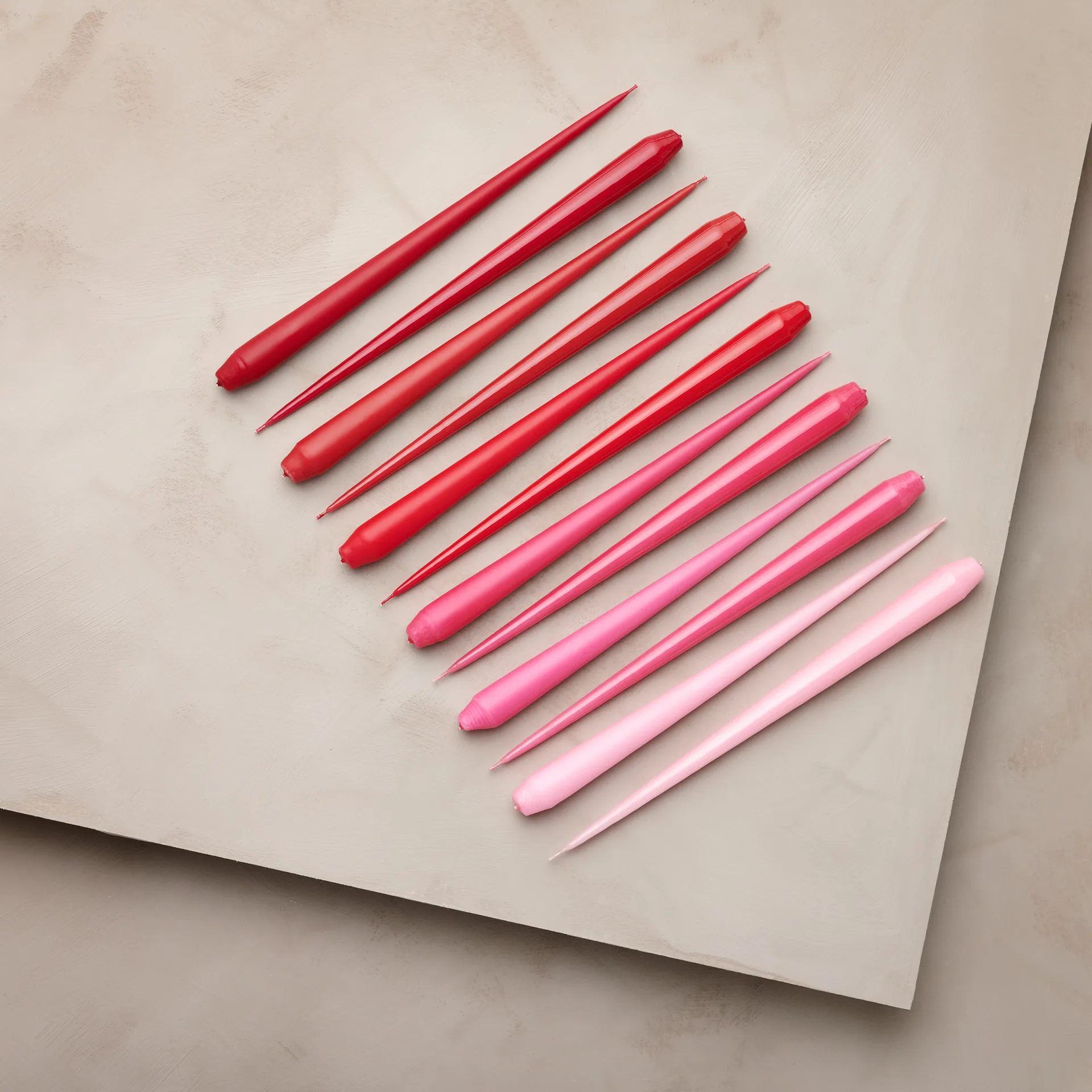 Bougie ester & erik Lot de 4 mat, winter berry, 32 cm ester & erik