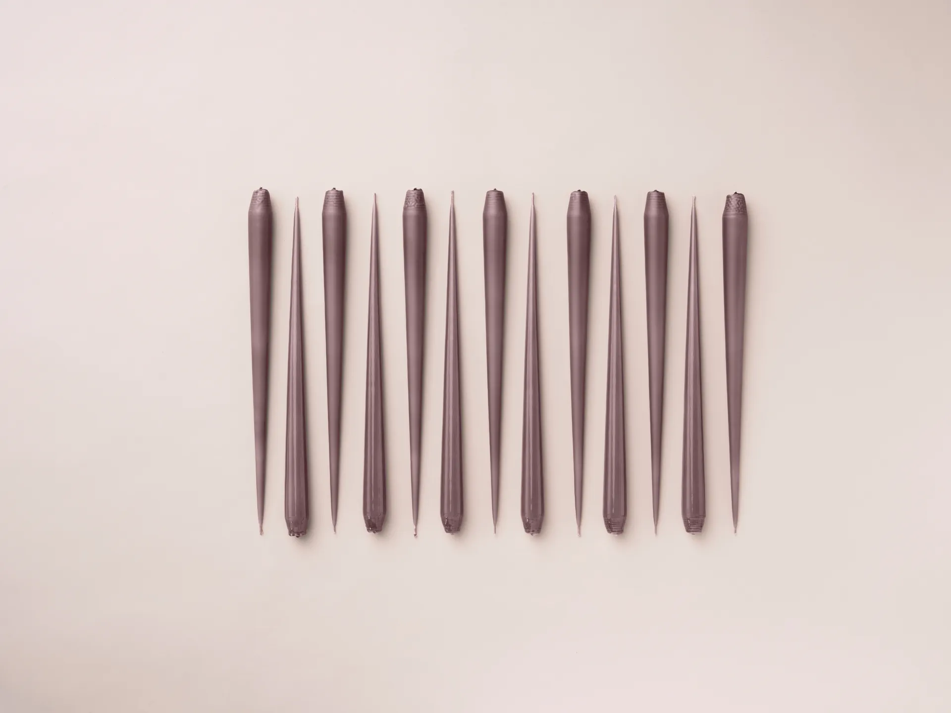 Bougie ester & erik Lot de 4 mat, Winter rose 84, 32 cm ester & erik