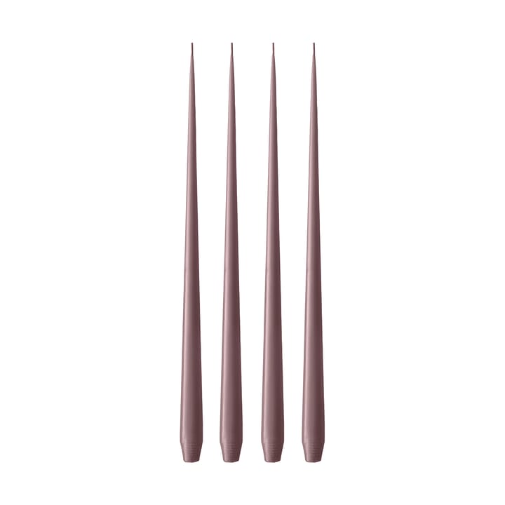 Bougie ester & erik Lot de 4 mat - Winter rose 84, 42 cm - Ester & erik