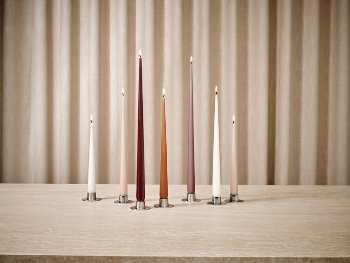 Bougie ester & erik Lot de 4 mat, Winter rose 84, 42 cm ester & erik