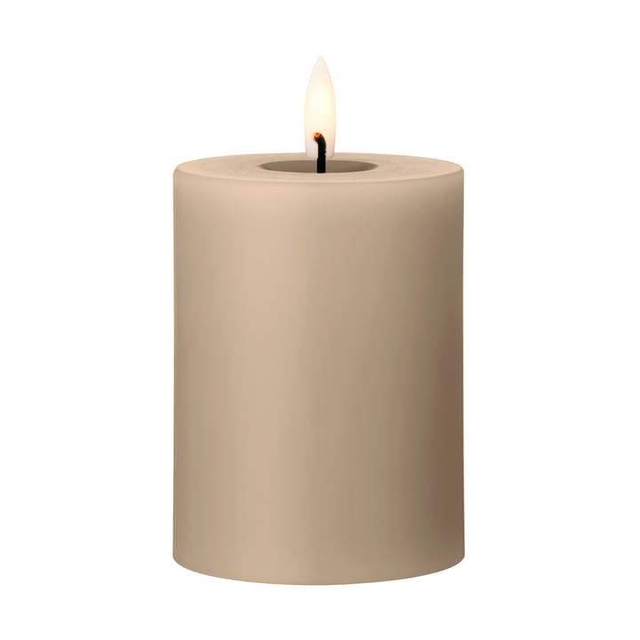 Bougie LED bloc Ester & Erik - 18 Nougat Note, 10cm - Ester & erik