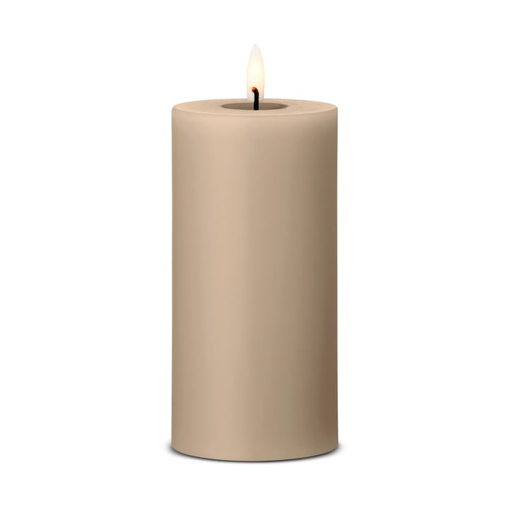 Bougie LED bloc Ester & Erik - 18 Nougat Note, 15cm - Ester & erik