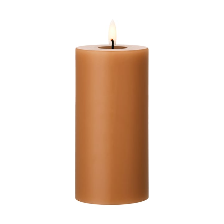 Bougie LED bloc Ester & Erik - 23 Raw Toffee, 15cm - Ester & erik
