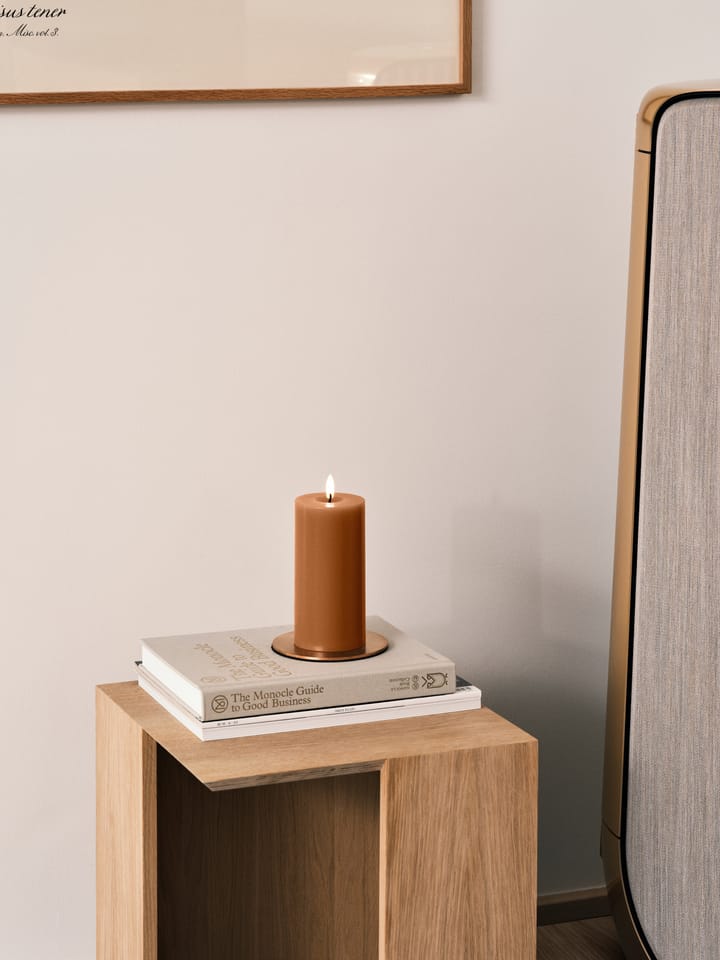 Bougie LED bloc Ester & Erik, 23 Raw Toffee, 15cm ester & erik