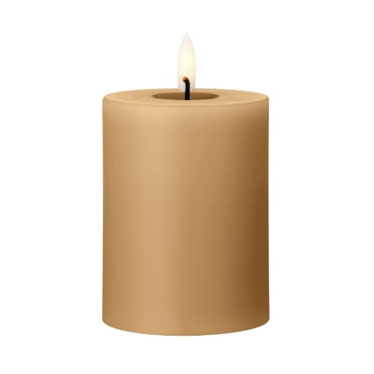 Bougie LED bloc Ester & Erik - 27 Almond butter, 10cm - Ester & erik