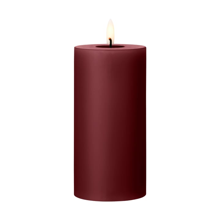 Bougie LED bloc Ester & Erik - 44/2 Deep Wine, 15cm - Ester & erik