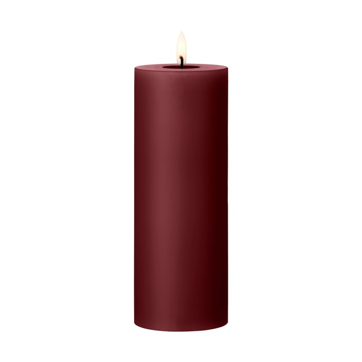 Bougie LED bloc Ester & Erik - 44/2 Deep Wine, 20cm - Ester & erik