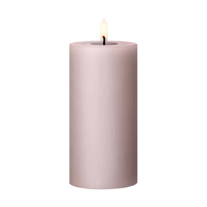 Bougie LED bloc Ester & Erik - 52 Soft Rose, 15cm - Ester & erik