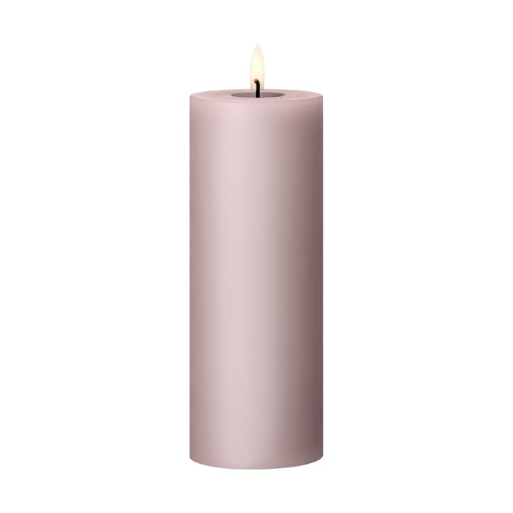Bougie LED bloc Ester & Erik - 52 Soft Rose, 20cm - Ester & erik