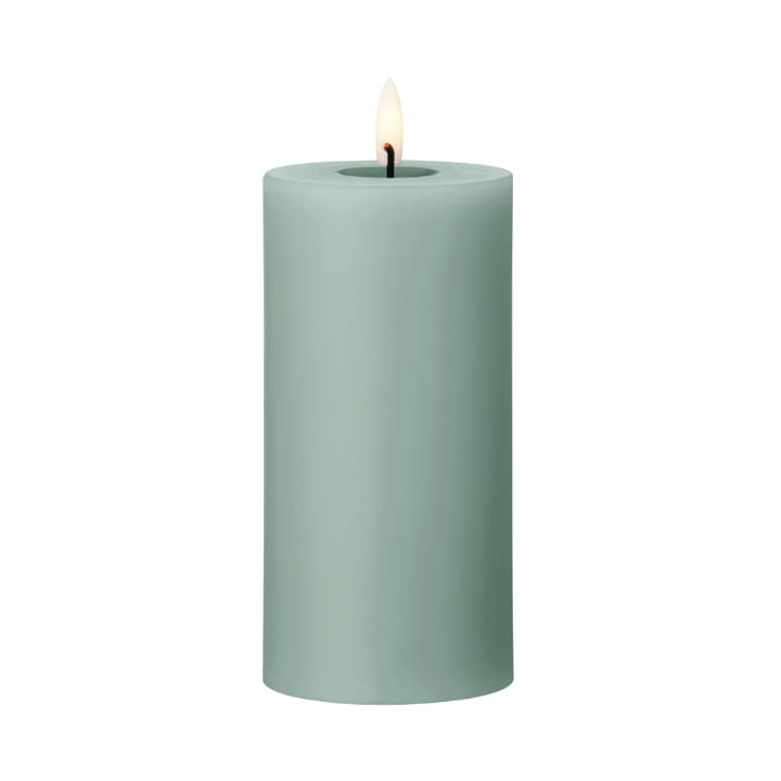 Bougie LED bloc Ester & Erik - 67 Jade stone, 15cm - Ester & erik