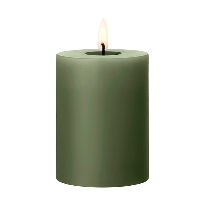 Bougie LED bloc Ester & Erik - 70 Green Soil, 10cm - Ester & erik