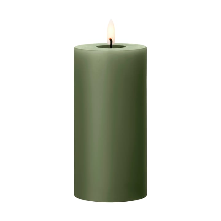 Bougie LED bloc Ester & Erik - 70 Green Soil, 15cm - Ester & erik