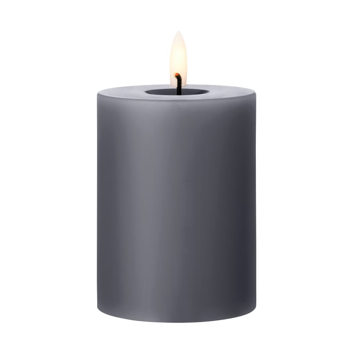 Bougie LED bloc Ester & Erik - 74 Dark Slate, 10cm - Ester & erik