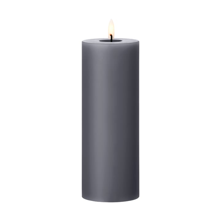 Bougie LED bloc Ester & Erik - 74 Dark Slate, 20cm - Ester & erik