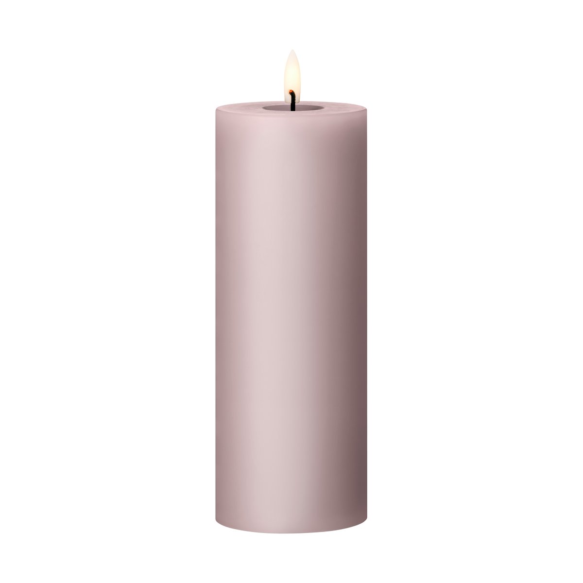 ester & erik Bougie LED bloc Ester & Erik o7,5x20 cm 52 Rose Douce