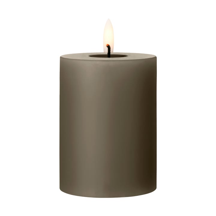 Bougie LED bloc Ester & Erik - 77 Caviar, 10cm - Ester & erik