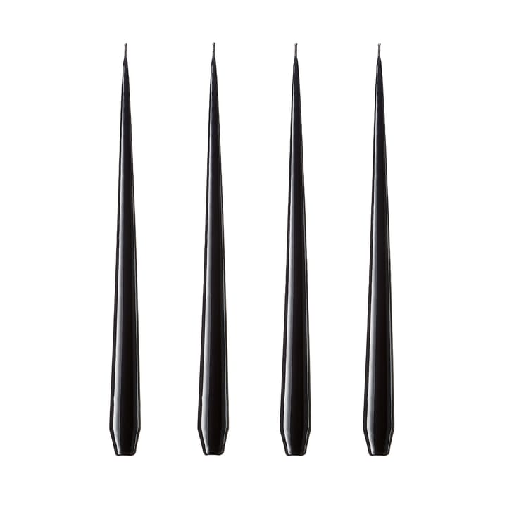 Bougies ester & erik lot de 4 raw black - peint - Ester & erik