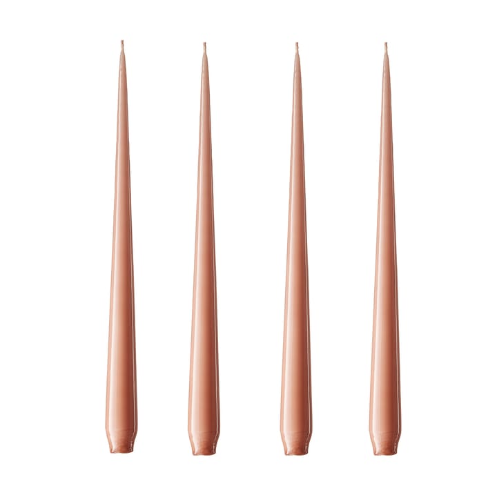 Bougies ester & erik lot de 4 rosy caramel - peint - Ester & erik