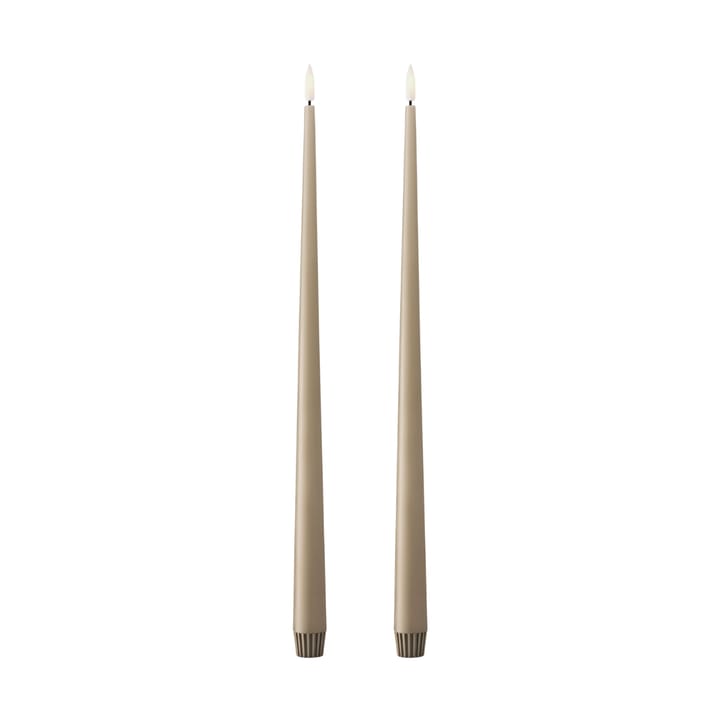Bougies LED ester & erik 40 cm lot de 2 - 18 Note Nougat - Ester & erik