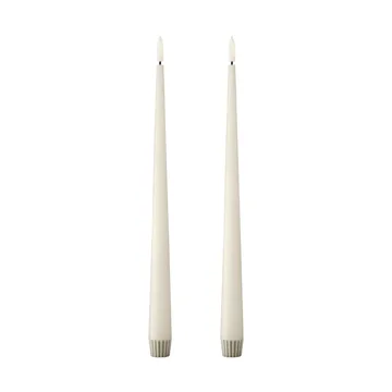 Bougies LED ester & erik lot de 2 - 06 Ivory, 30cm - ester & erik