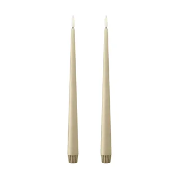 Bougies LED ester & erik lot de 2 - 14 Pale ginger , 30 cm - ester & erik