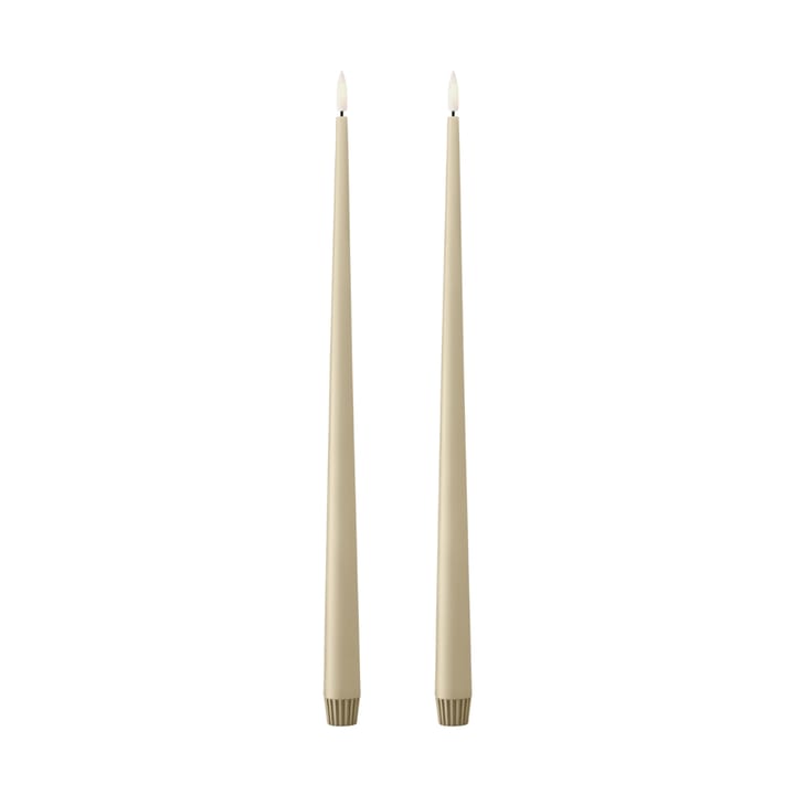 Bougies LED ester & erik lot de 2 - 14 Pale ginger, 40cm - Ester & erik