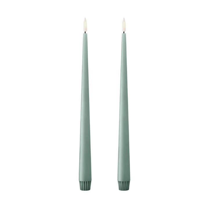 Bougies LED ester & erik lot de 2 - 67 Jade stone , 30 cm - Ester & erik