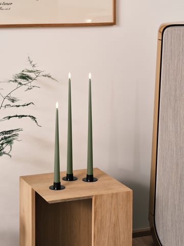 Bougies LED ester & erik lot de 2 - 70 Green Soil , 30 cm - ester & erik
