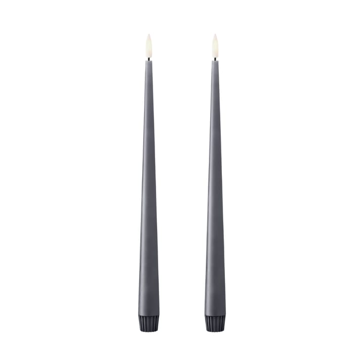 Bougies LED ester & erik lot de 2 - 74 Dark Slate , 30 cm - Ester & erik