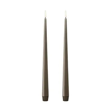 Bougies LED ester & erik lot de 2 - 77 Caviar , 30 cm - ester & erik