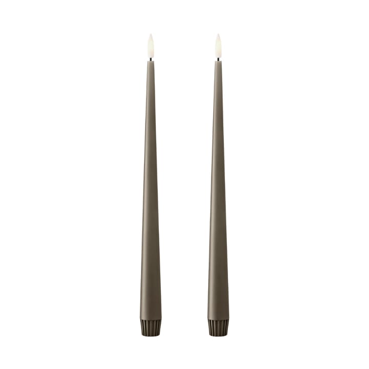 Bougies LED ester & erik lot de 2 - 77 Caviar , 30 cm - Ester & erik