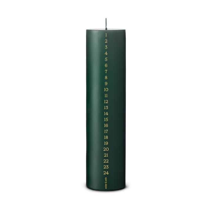 ester & erik bougie calendaire 25 cm - 60 noble pine - Ester & erik