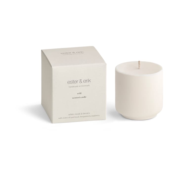 Recharge bougie parfumée ester & erik - White musk & berries - Ester & erik