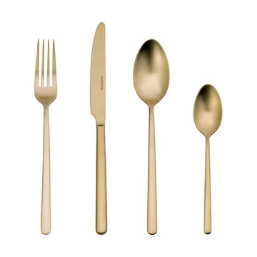 Service de couverts Eternum Nardo 16 pièces - Champagne - Eternum