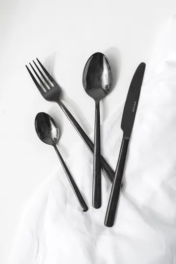 Service de couverts Eternum Nardo 16 pièces - Noir - Eternum